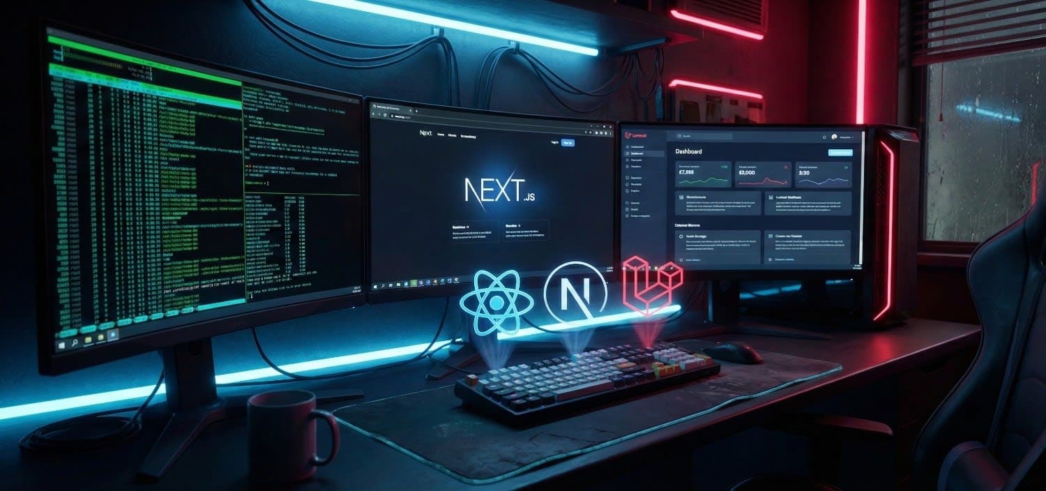 Update Web Dev 2026: React 19.2, Next.js 15, dan Evolusi Laravel 12